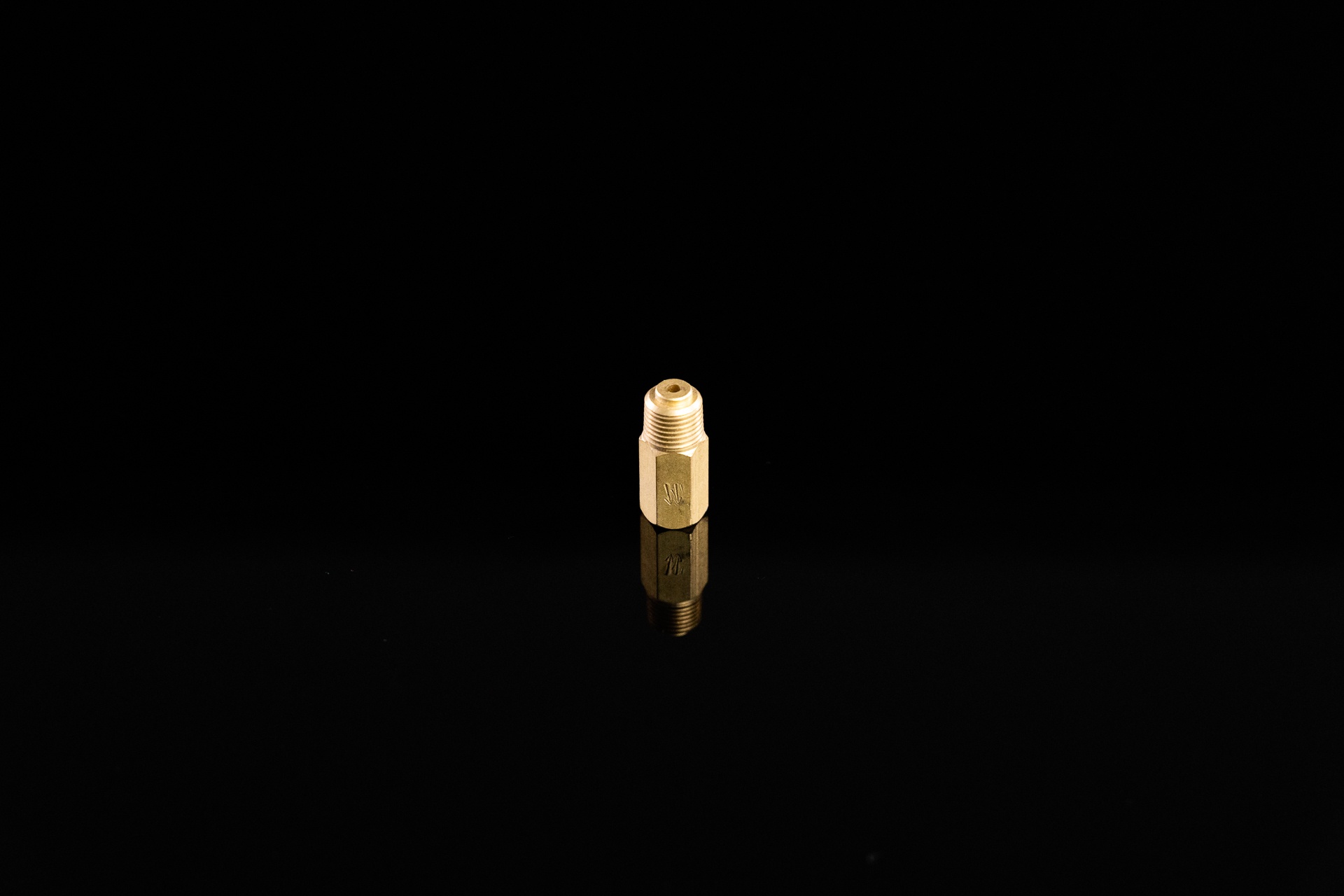 Central lubrication check valve