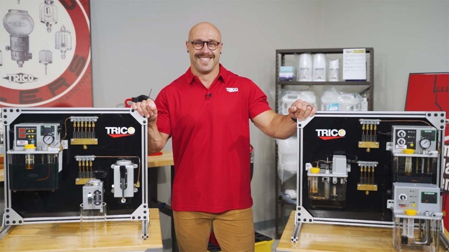 Demo of lubrication machines