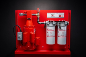 Wall mount filtration system