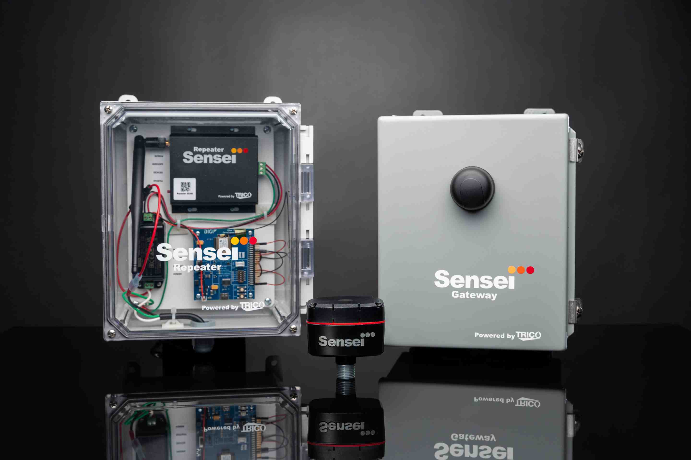 Sensei sensor pack hardware components displayed