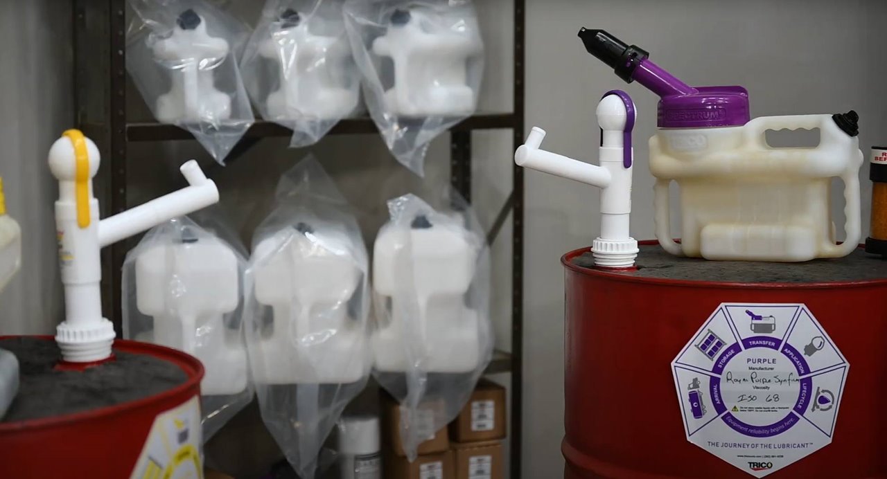 EZIaction Bulk Oil Drum Pumps Dispensing System Trico Corporation